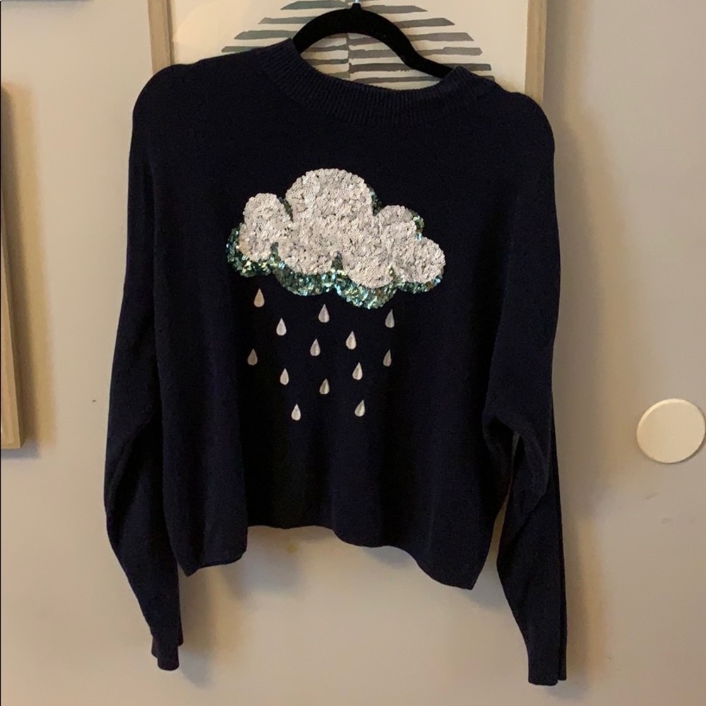 Rainy Day Cloud Sweater